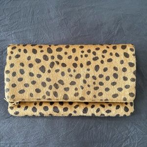 Cheetah Print Clutch